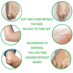 Flatoedu thin transparent film keeps skin visible while protecting the wound.