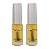 FlexiNail penetrating nail conditioner bottle closeup for deep conditioning nails.