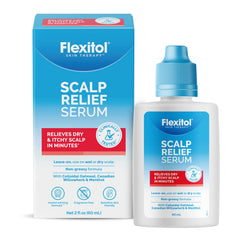 Flexitol front bottle showing label and compact travel-friendly size benefit