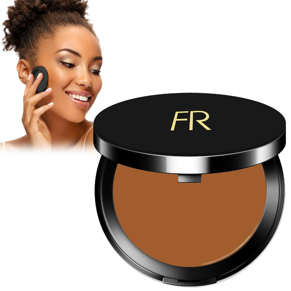 Flori Roberts Cream To Powder Foundation packaging compact for on-the-go shade-ready coverage