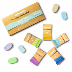 Flowcheer vanilla tablets for gentle cleansing and subtle fragrance