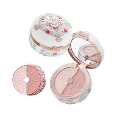 Flower Knows Butterfly Cloud Collar Rouge Box embossed butterflies with gold accents for on-the-go touch-ups.