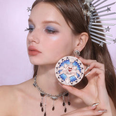 Flower Knows Little Angel highlighter builds glow from subtle to statement on cheekbones