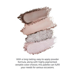 Flower Knows Little Angel palette open compact highlights portable travel-friendly beauty essential.
