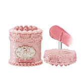 Flower Knows strawberry cupid cake lip cream jar—velvety matte finish for all-day wear
