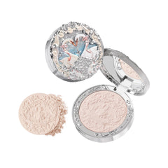Flower Knows Swan Ballet embossed blush close-up, highlighting gift-worthy elegance and display appeal.