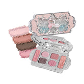 Flower Knows Swan Ballet palette packaging with ballet motifs, premium gifting look.