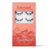 FlutterHabit Sweetheart lash clusters packaging with six sets for at-home use