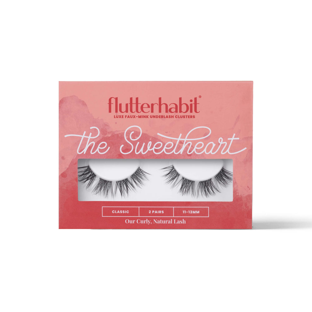 FlutterHabit The Sweetheart Lashes two-set box for versatile DIY wear up to 10 days