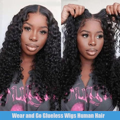 Flwing 5x5 HD lace closure closeup showing natural part blending