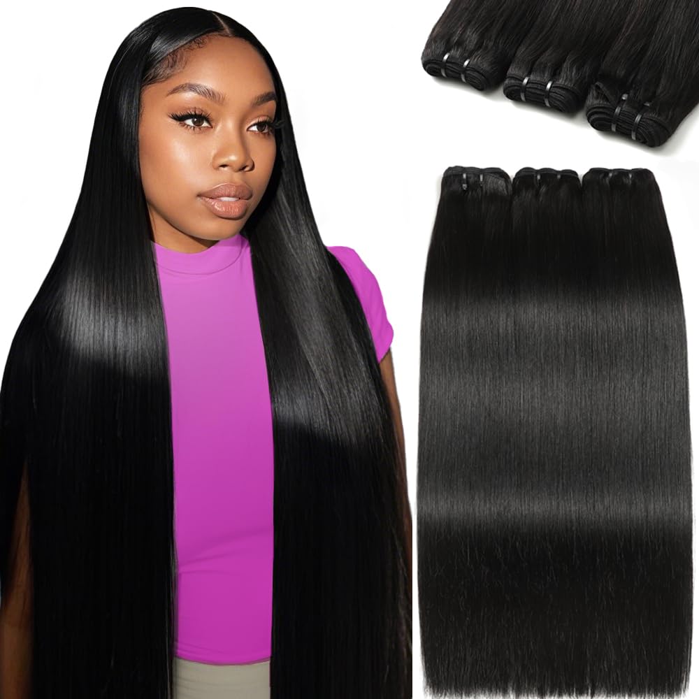 FMIDKOU 12A Brazilian hair bundles 20-inch display silky natural texture for everyday wear