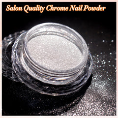 FNNZ mermaid-aurora nail powder swatch displays pearlescent glow for vibrant DIY manicure