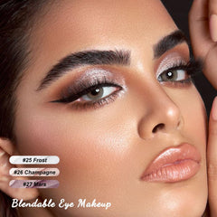 FOCALLURE 2in1 eyeshadow pen creamy texture on skin for easy blending.