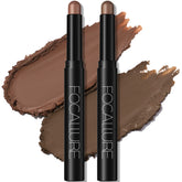 FOCALLURE sombra cremosa para ojos Rich Rum, base intensa para acabado duradero