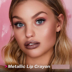 FOCALLURE Ultra Chic Lipstick closeup reveals rich pigment across skin tones.