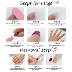 Foccna glossy nails for weddings and parties, enhancing elegance.