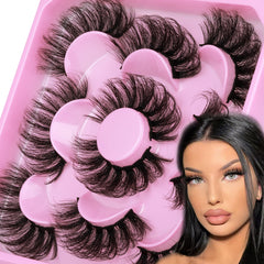 Focipeysa dramatic eyelashes 22mm DCurl closeup shows bold, natural-looking daily drama