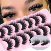 Focipeysa fluffy D Curl lashes 16mm closeup for dramatic daytime glamour and comfortable wear.