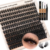 Focipeysa full volume lash kit with 200pcs lashes for DIY lash styling at home.