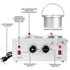 Folconroad wax warmer temperature control highlights adjustable heat for comfortable waxing.