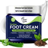 Foot Cure Tea Tree Oil Foot Cream pack shot highlighting hydrating formula for tired feet.