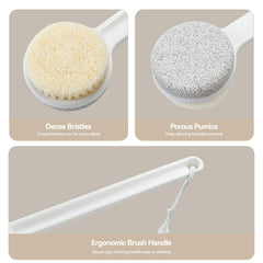 Foot Pumice Stone 2-in-1 for versatile wet and dry foot care.