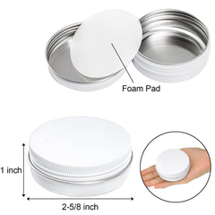 Foraineam lightweight aluminum tin ideal for travel and on-the-go storage.