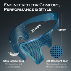 FORBEAUT DropSet 3d-full-cover-ventilation ensures even pressure and airflow.