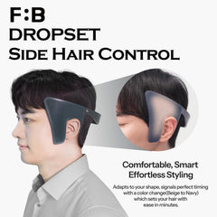 FORBEAUT DropSet heat-guide-chameleon shows color change for safer styling.