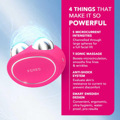 FOREO BEAR conductive serum bottles for improved product absorption and hydration.