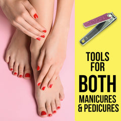 Forever 21 Nail Clippers Set easy squeeze design for comfortable trimming