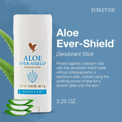 Forever Living Aloe Ever-Shield application closeup highlights smooth glide and skin hydration.