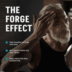Forge Skin Wrinkle Defense balm tremella extract highlighted for moisture retention.