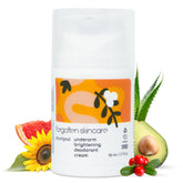 Forgotten Skincare Original Underarm Brightening Cream bottle promotes gentle underarm brightening