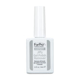 ForPro Expert Jiffy Gel Polish Remover bottle shown for quick gel removal benefits
