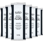ForPro Nurture paraffin blocks unwrapped for convenient at-home spa use.