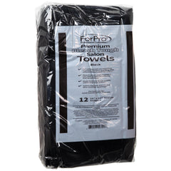 ForPro Premium Bleach Tough Salon Towels 16x27-size ideal for salon, spa, and home routines.