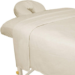 ForPro Premium Flannel flat sheet on display showing breathable year-round comfort