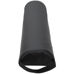 ForPro Premium Half-Round Bolster Pillow under knee massage position demonstrates comfort