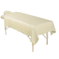 ForPro Premium Microfiber massage fitted sheet hugs standard tables securely.