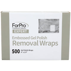 ForPro Professional Collection absorbent cotton pad detail for gel removal.