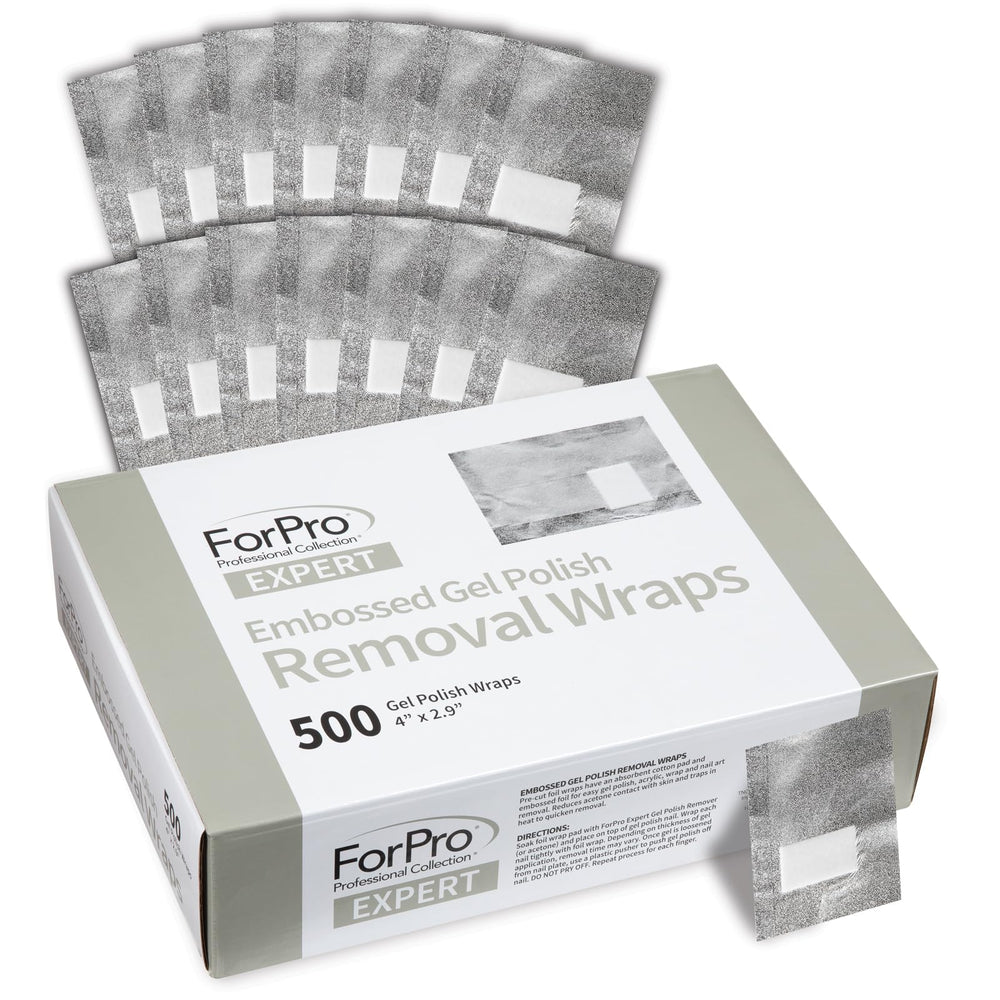 ForPro Professional Collection embossed wrap close-up showing snug fit and heat-trap design.