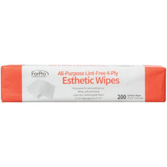 ForPro wipes showing 2x2 inch size opened to 4x4 inches for convenient use