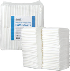 ForPro Professional Collection premium disposable towel with soft skin feel for spa-like comfort.