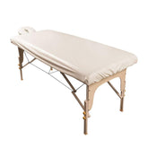 ForPro waterproof massage sheet cover keeps treatment tables dry during wet spa sessions.
