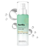 Fortify Skincare collagen-hyaluronic-niacinamide face mist bottle for lightweight hydration.