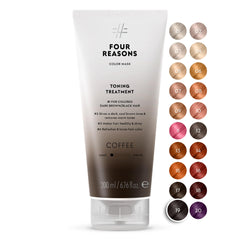 Four Reasons Color Mask Coffee bottle front showing rich pigment deposit