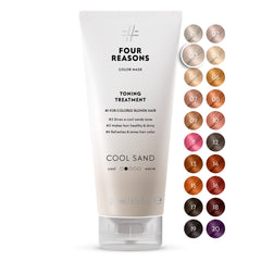 Four Reasons Color Mask Cool Sand bottle pour for cool blonde maintenance