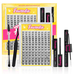 Fowendia Freya manga lashes pack opened for quick DIY lash selection and practice.