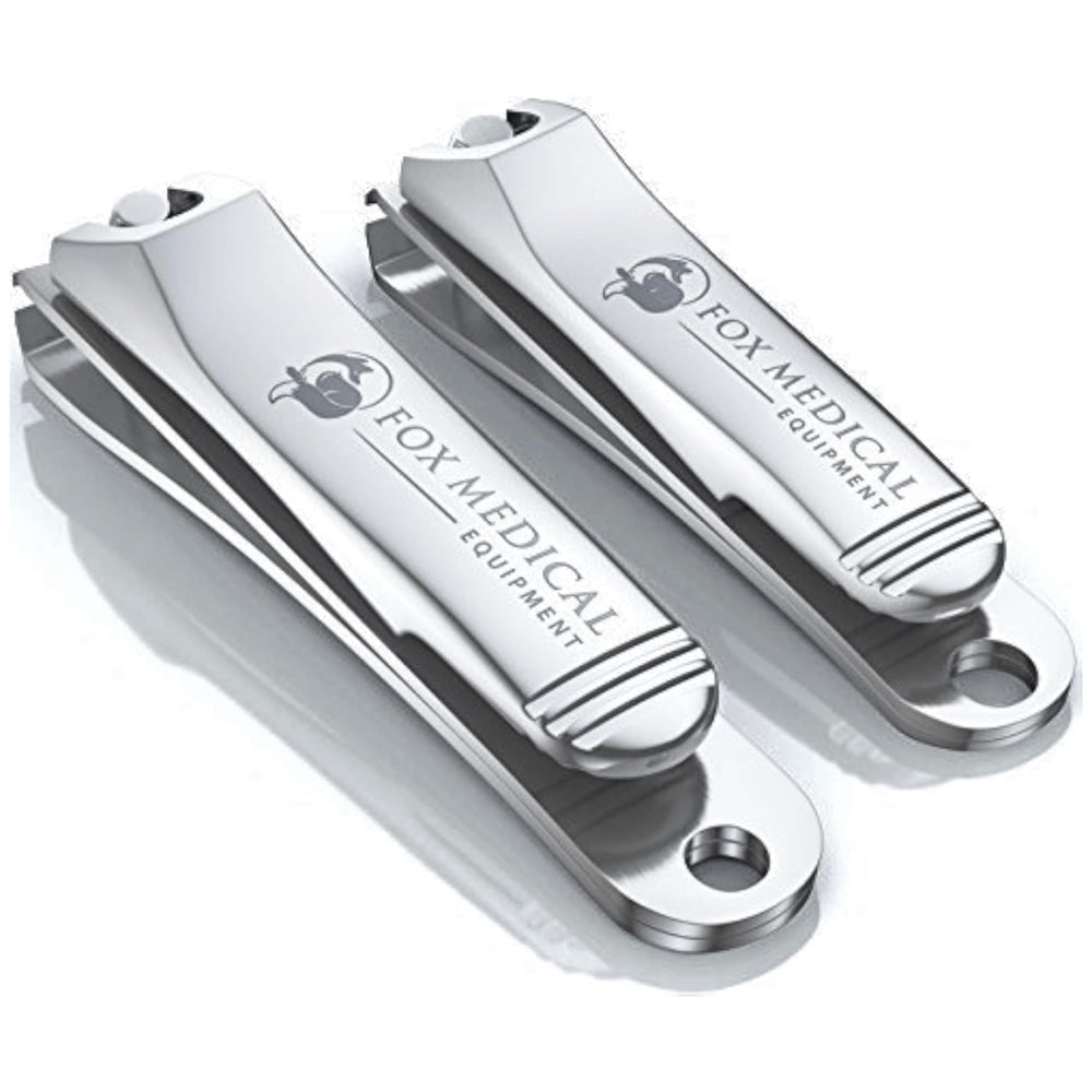 Fox Medical Equipment nail clippers with ultra-sharp blades for precise, clean trims.